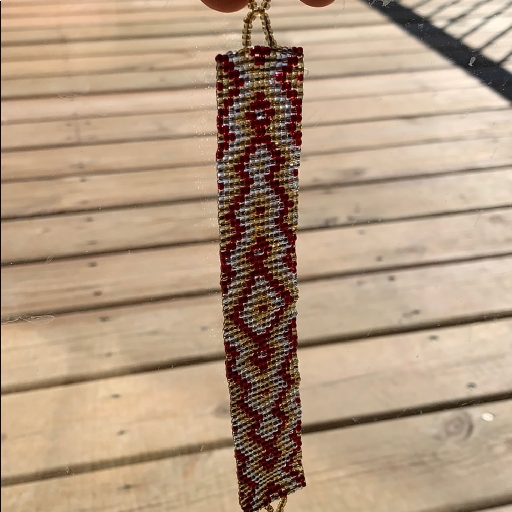 Boho gypsy Beaded bracelet